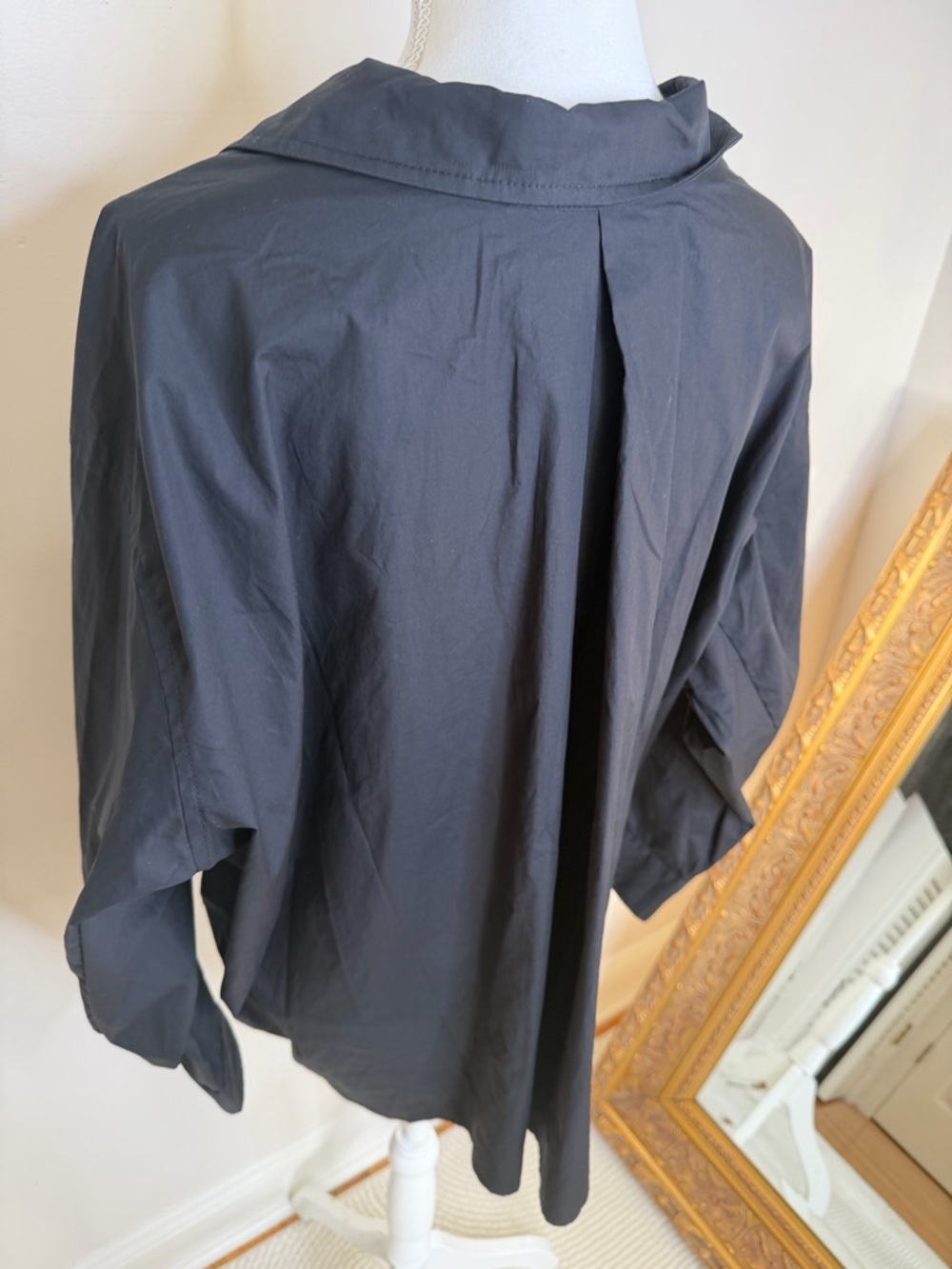 MARBLE Black Button-Up Shirt - Picture 9 of 11